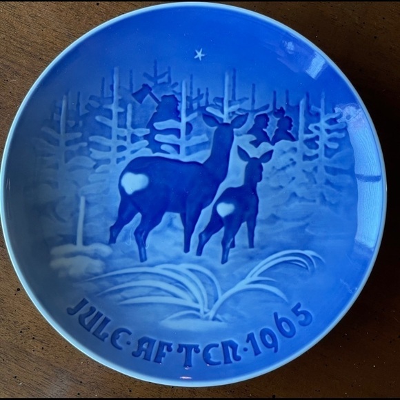 Bing & Grondahl 1965 Collectable Christmas Plate - Picture 1 of 5